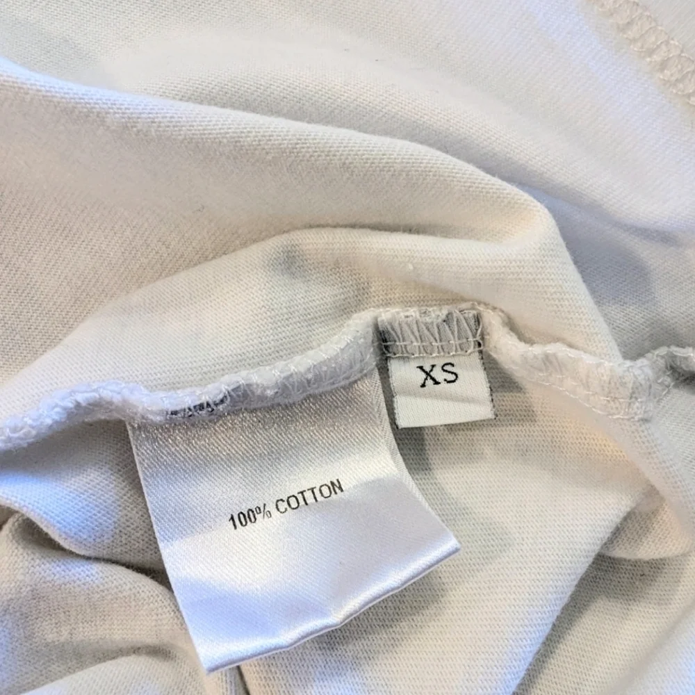 JW Anderson Orbital Logo Tee White XS 100% Cotton Unisex Quiet Luxury Portugal